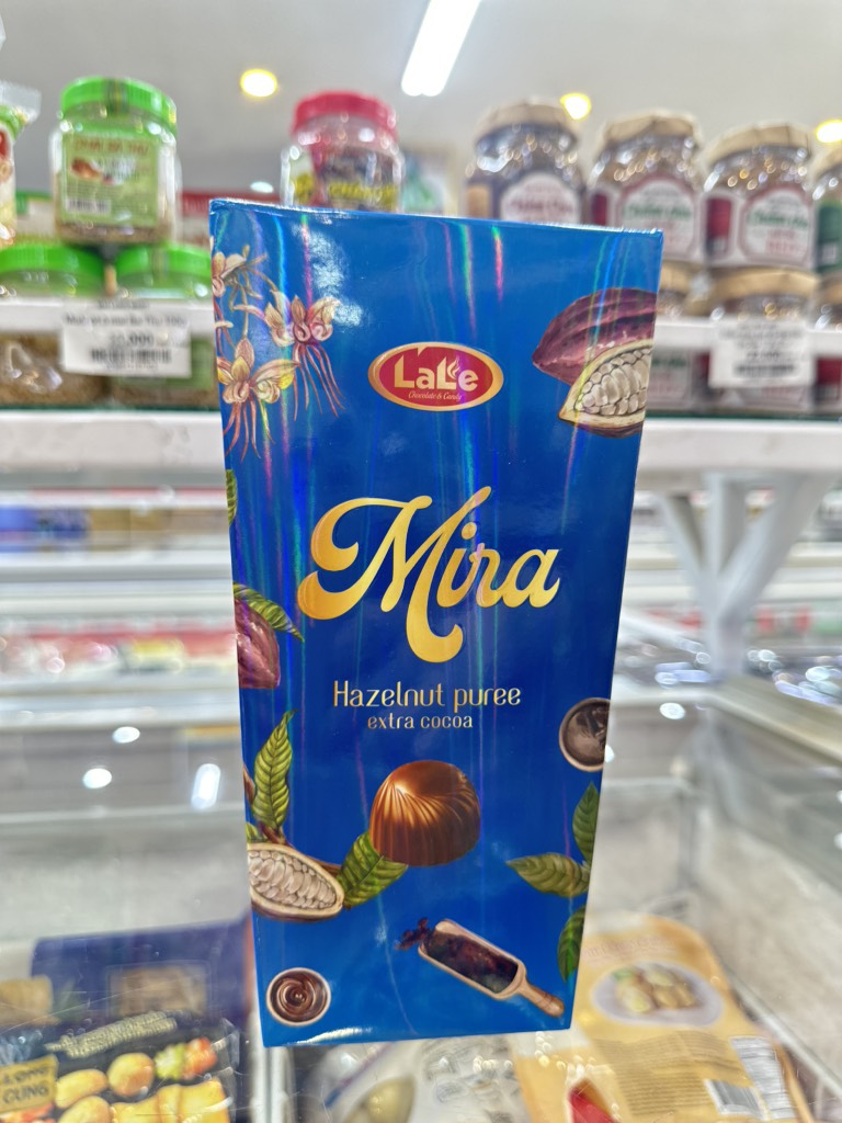 Socola Mira hazelnut Thổ Nhĩ Kỳ 170g