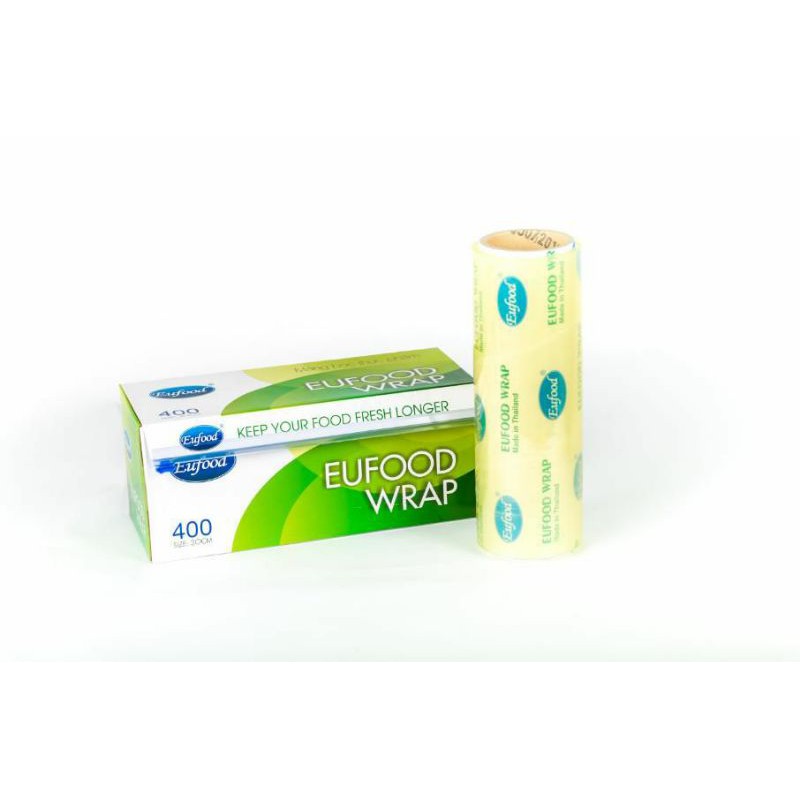 Màng bọc TP Eufood Wrap hộp 400*30cm dao gạt táo xanh