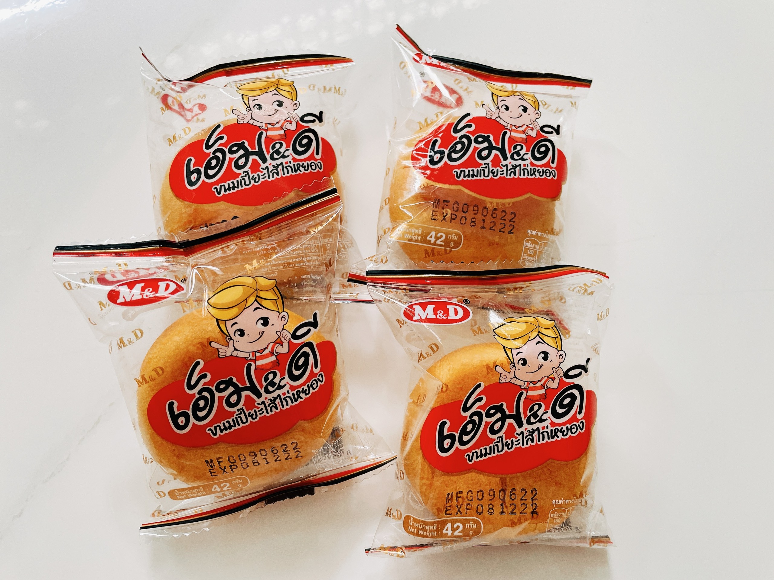 Bánh chà bông gà M&D Thái Lan 42g