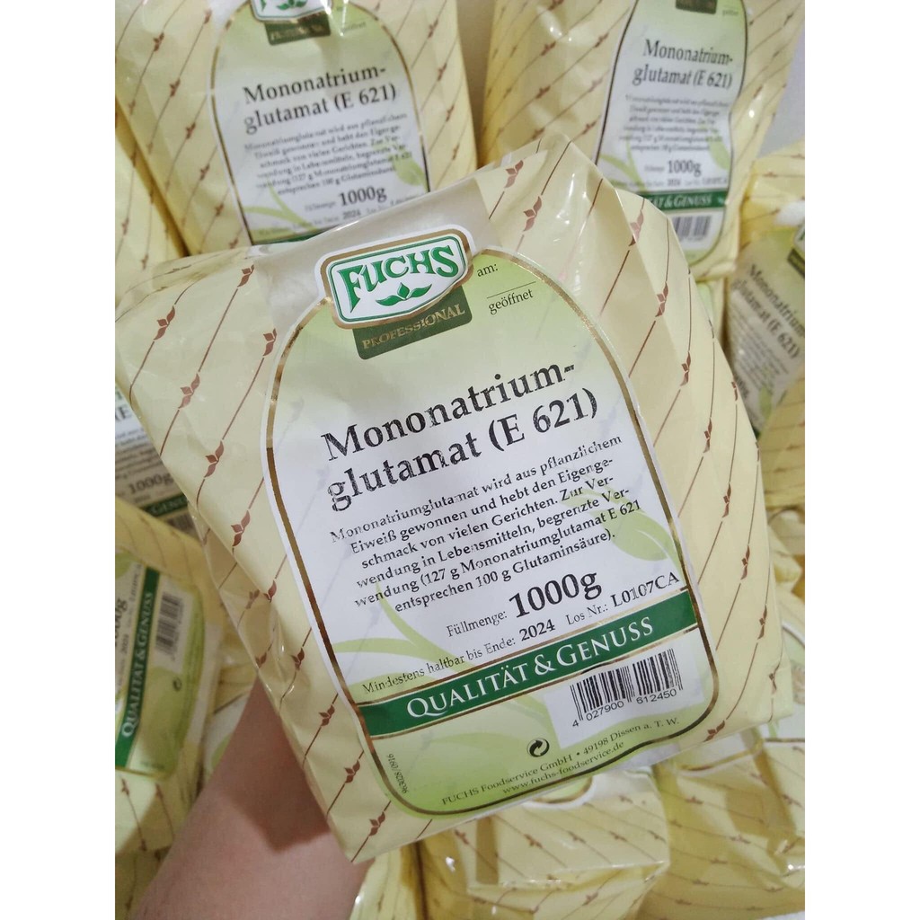Mì chính Mononatrium-glutamat (E 621) Đức 1000g