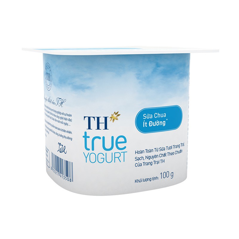 Sữa chua TH true milk ít đường 100g