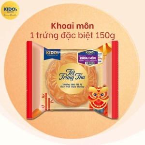 Bánh nướng Kido khoai môn 1 trứng 150g