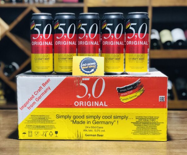 Bia 5.0 Craft Beer Đức 9%vol 500ml