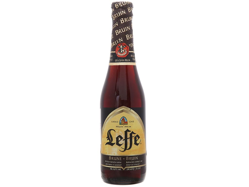 Bia Leffe Brune 6,5% Bỉ 330ml