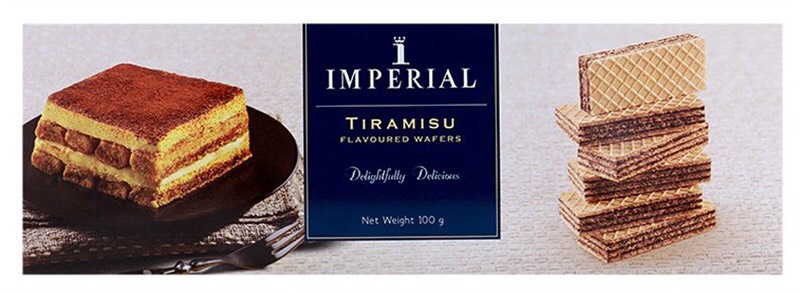 Bánh xốp Tiramisu I Imperial 100g Thái Lan