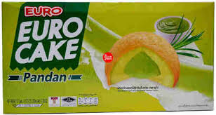Bánh trứng vị lá dứa Euro Thái Lan 204g