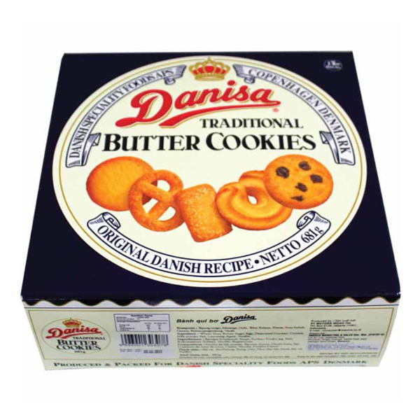 Bánh quy bơ Danisa 681g Indonesia