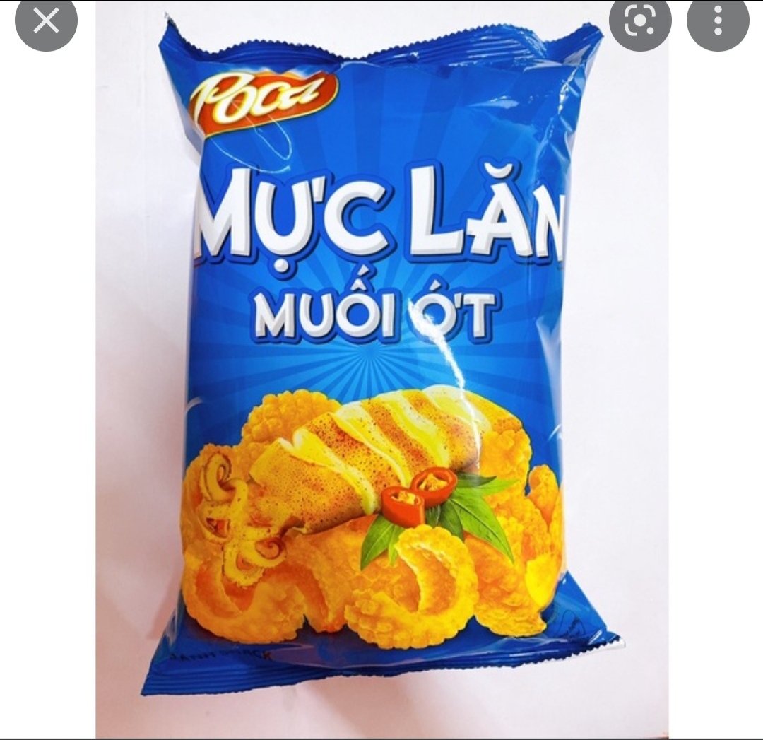 Bim Poca vị mực lăn muối ớt 60g