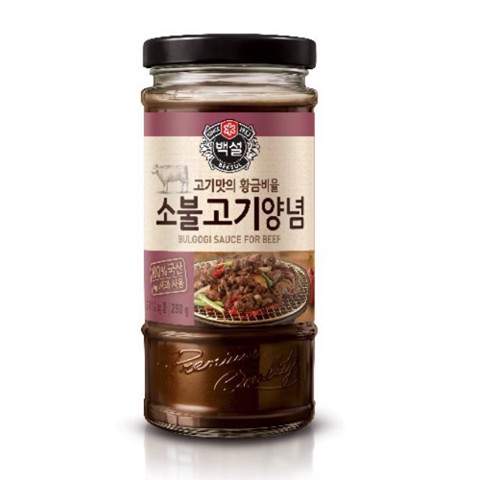 Nước xốt ướp Bulgogi bò Beksul Cheiljedang Hàn Quốc 290g