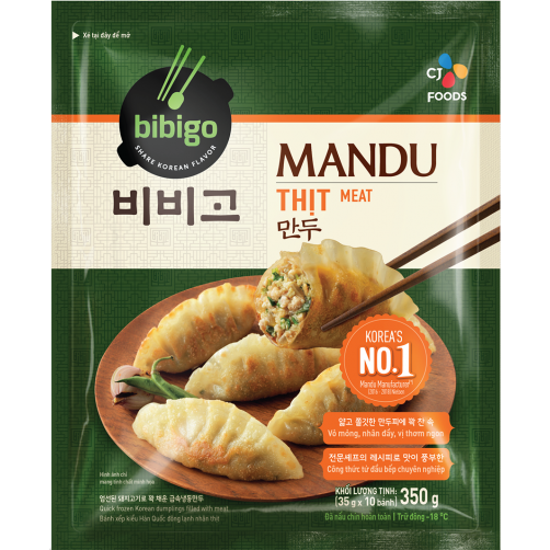 Bánh xếp kiểu Hàn Quốc nhân thịt 350g