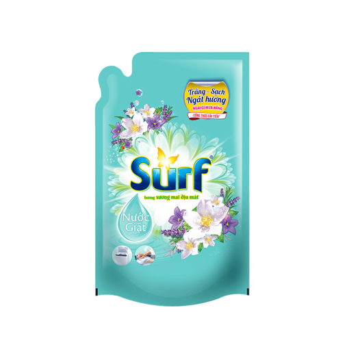 Nước giặt Surf hương mai dịu mát 2,8L
