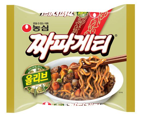 Mì trộn tương đen Olive Oil Nongshim Hàn Quốc 140g
