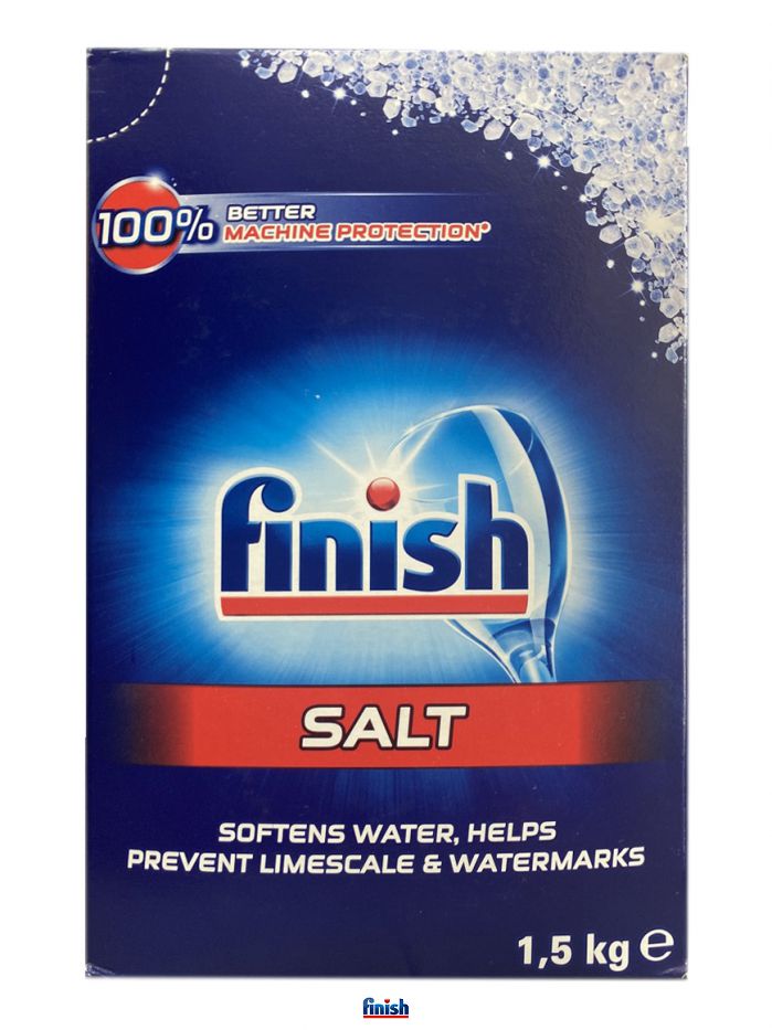 Muối rửa bát Finish 1,5kg Châu Âu