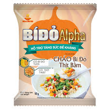 Cháo bí đỏ Alpha thịt bằm 50g