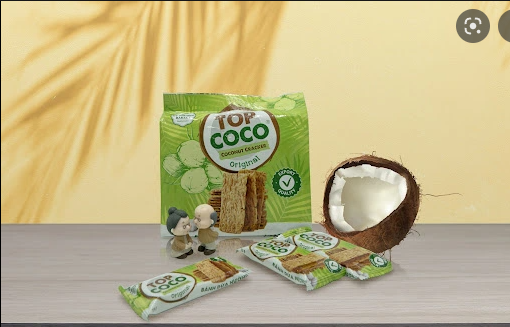 Bánh dừa nướng Top Coco xanh 170g