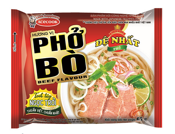 Phở bò đệ nhất Acecook 67g