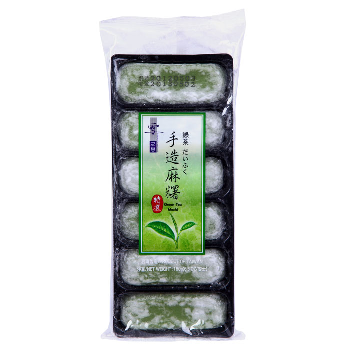 Bánh mochi nhân trà xanh YUKI&LOVE Đài Loan 180g