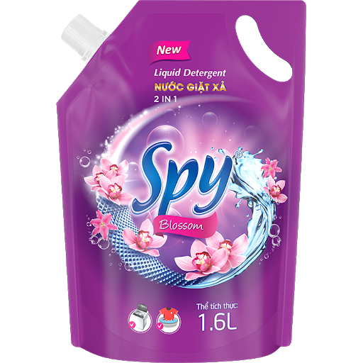 Nước giặt Spy tím 1,6L