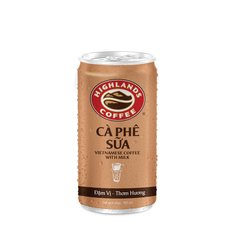 Cà phê sữa Highlands 185ml