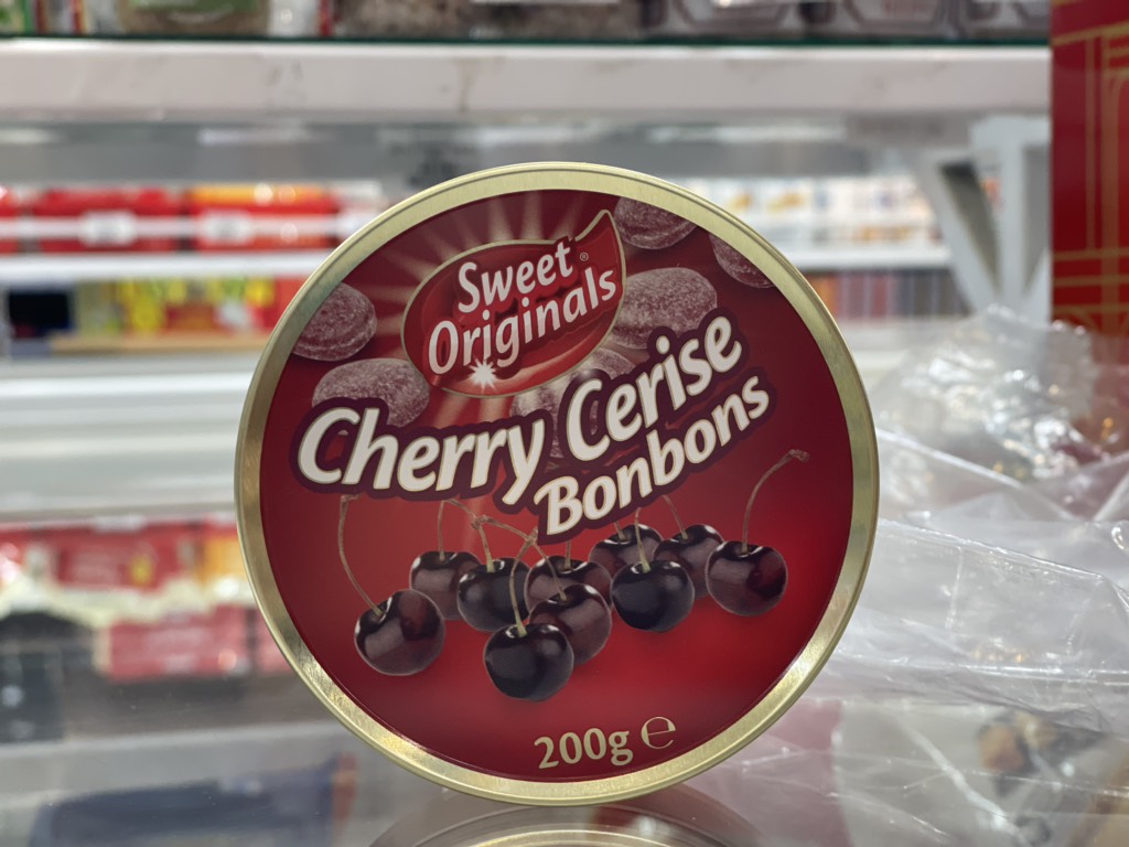 Kẹo vị anh đào Cherry Cerise Bonbons Đức 200g