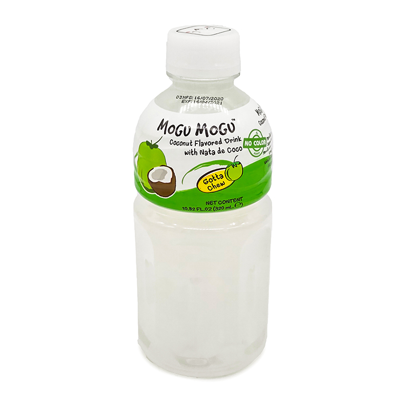 Nước uống Mogu Mogu vị dừa với thạch 320ml Thái Lan