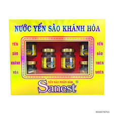 Nước yến hộp Nhân sâm Sanest 6*70ml