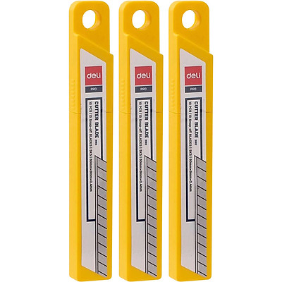 Lưỡi dao rọc giấy Deli 0.4*9*80mm - E2012