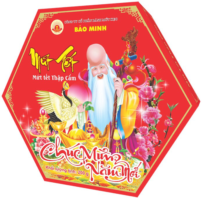 Mứt tết thập cẩm Bảo Minh 200g