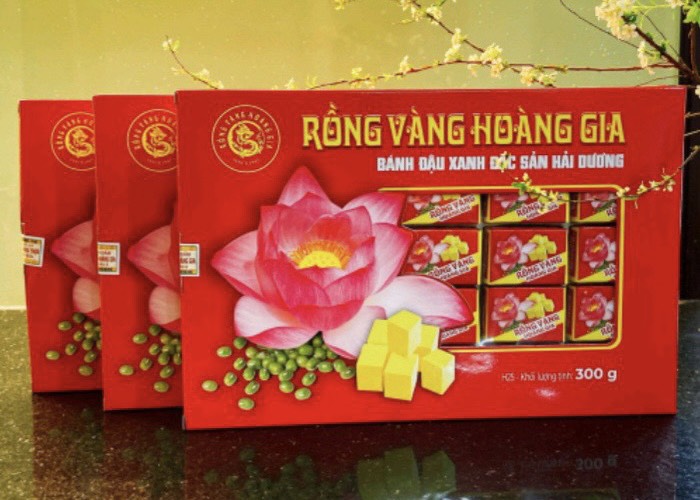 Bánh đậu xanh Rồng vàng Hoàng Gia 300g