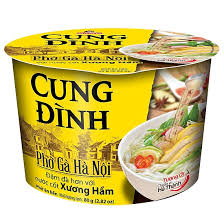 Phở hộp Gà cung đình 80g