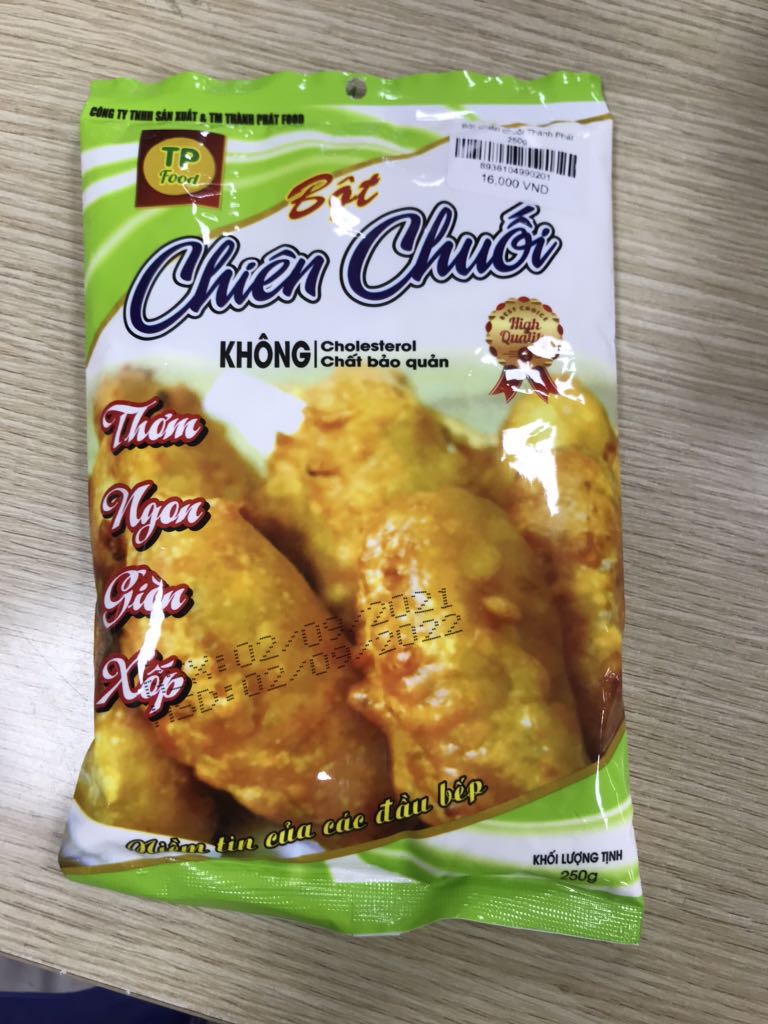 Bột chiên chuối Thành Phát 400g