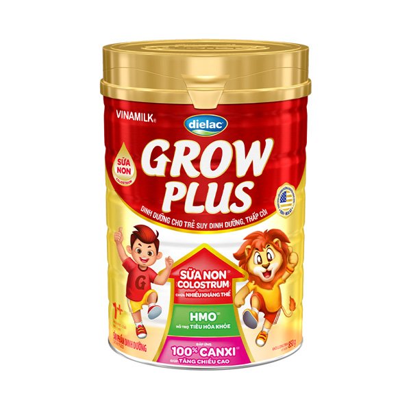 Sữa bột Dielac Grow Plus 1+ sữa non 850g