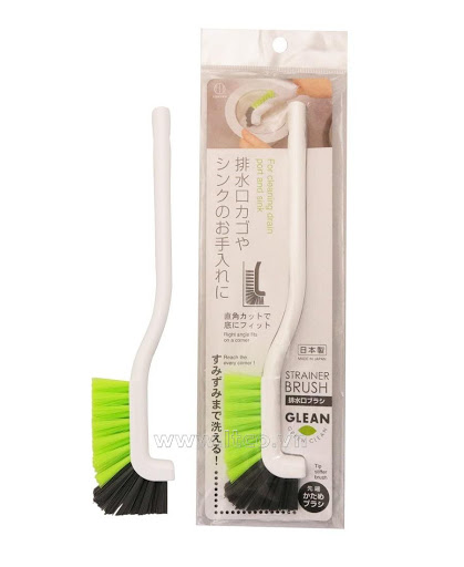Bản chải chà góc chữ L Kokubo Glean màu trắng Nhật Bản KK-324