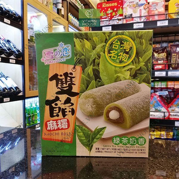 Bánh mochi trà xanh Đài Loan 300g