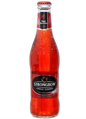Strongbow nước táo lên men vị dâu đỏ 330ml