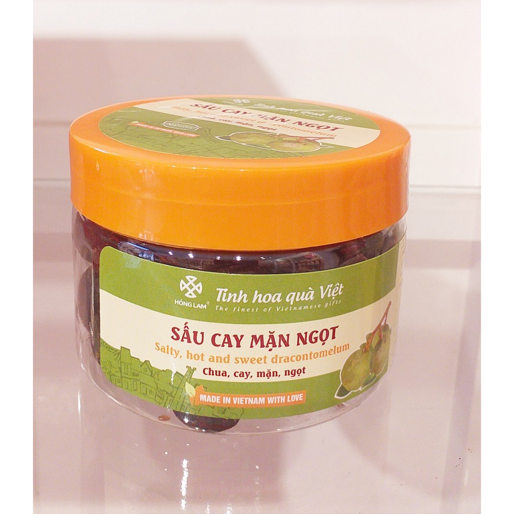 Sấu cay mặn ngọt Hồng Lam 200g