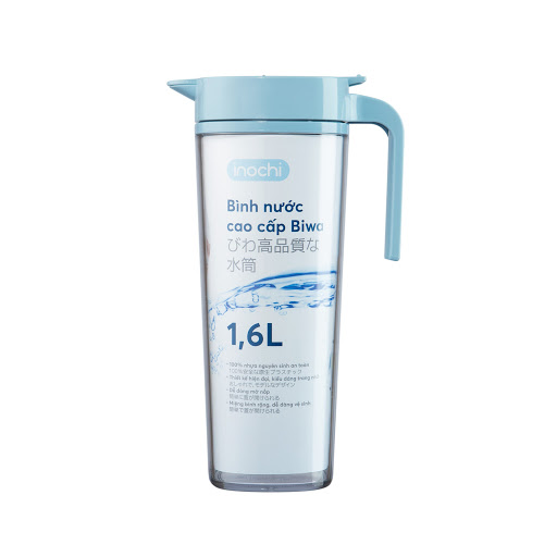 Bình đựng nước cao cấp Inochi Biwa 1,6L