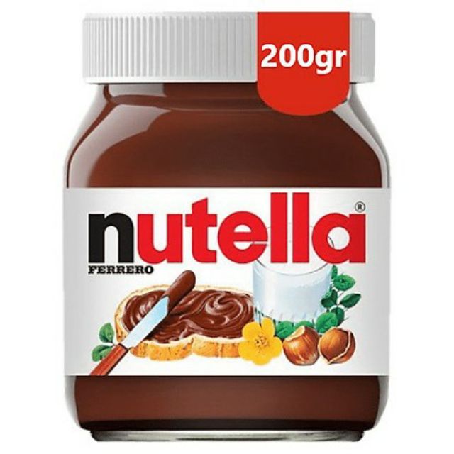 Bơ hạt phỉ phết cacao Nutella Đức 200g