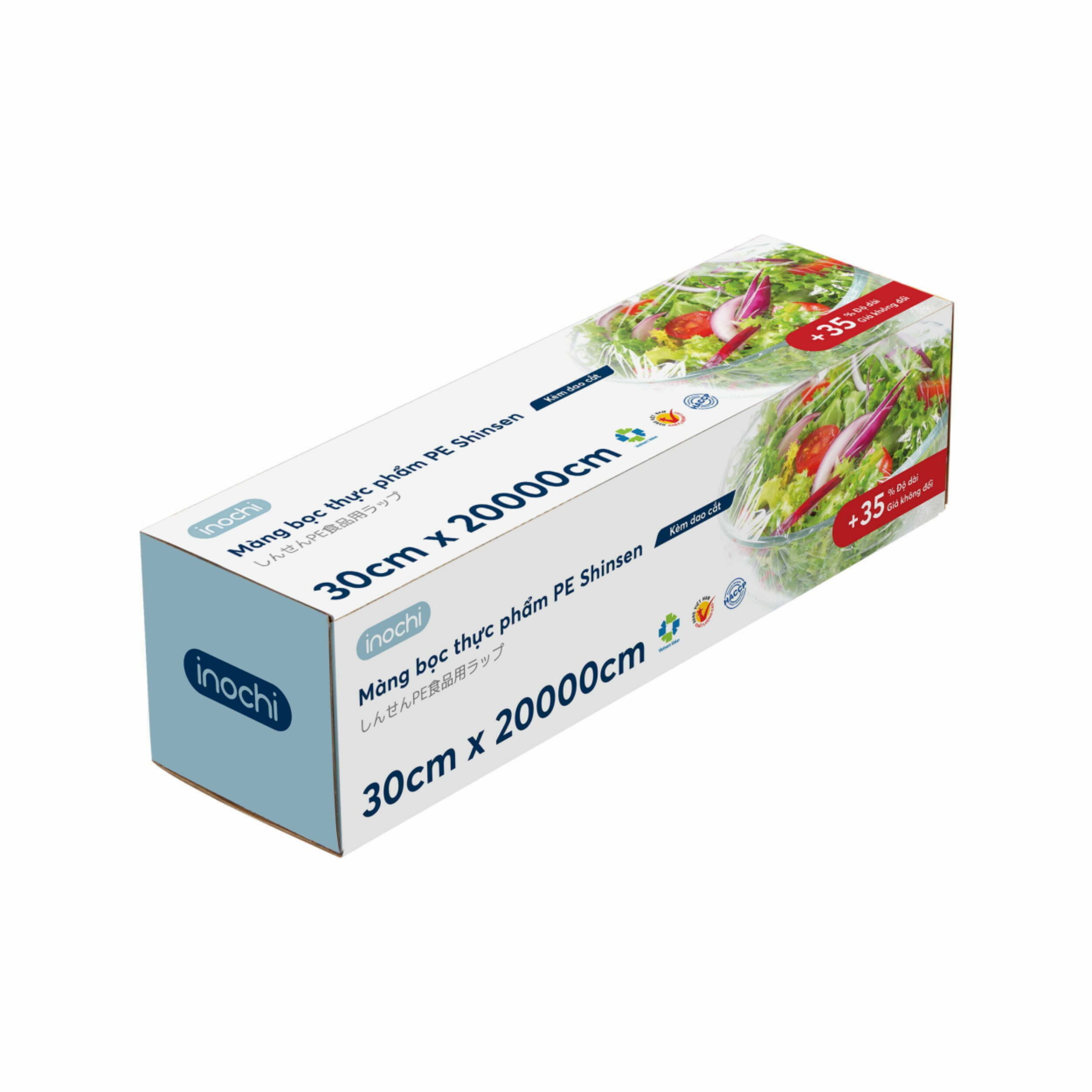 Màng bọc thực phẩm PE Shinsen Inochi 30×20000cm