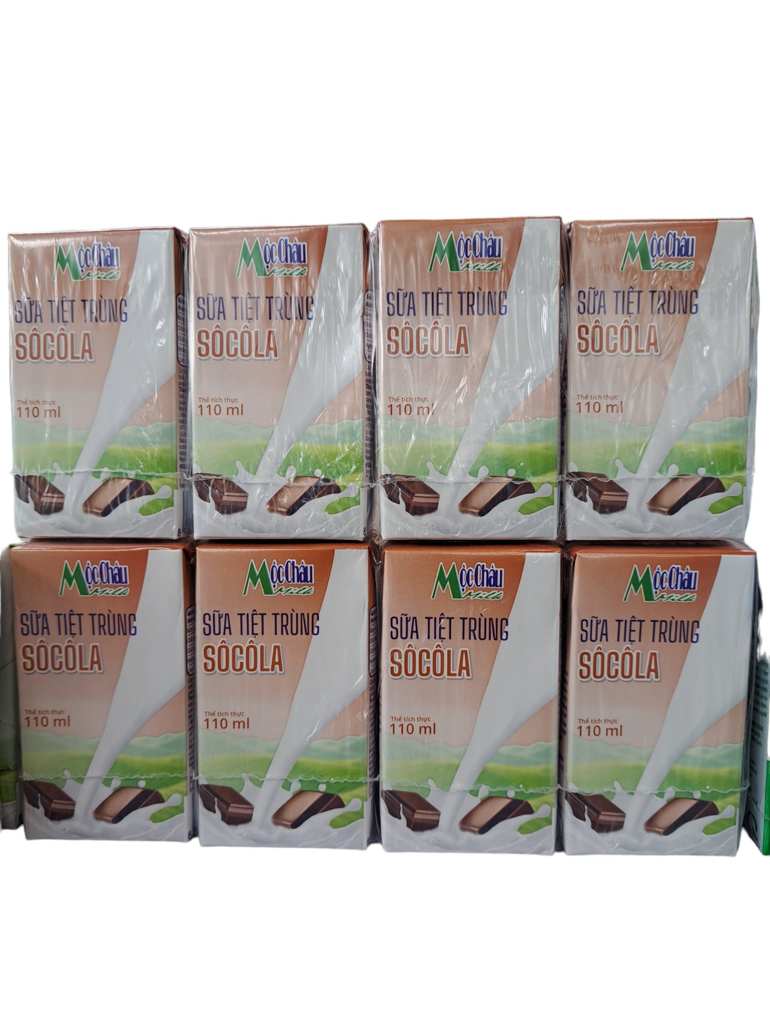 Sữa mộc châu socola 110ml*48h