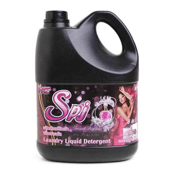 Nước giặt xả 6 in 1 SPJ đen 3500ml