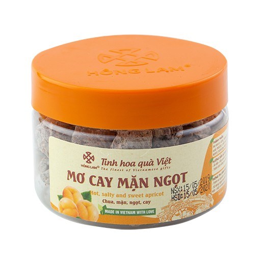 Mơ cay mặn ngọt Hồng Lam 200g