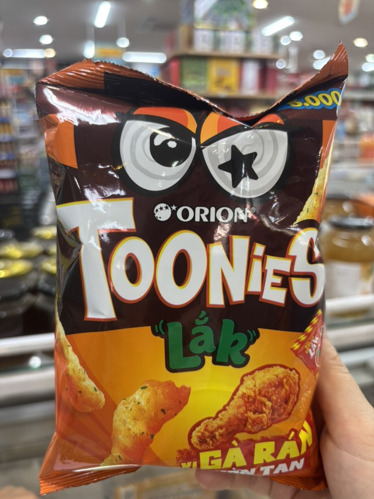Bimbim Toonies vị BBQ gà rán 35g