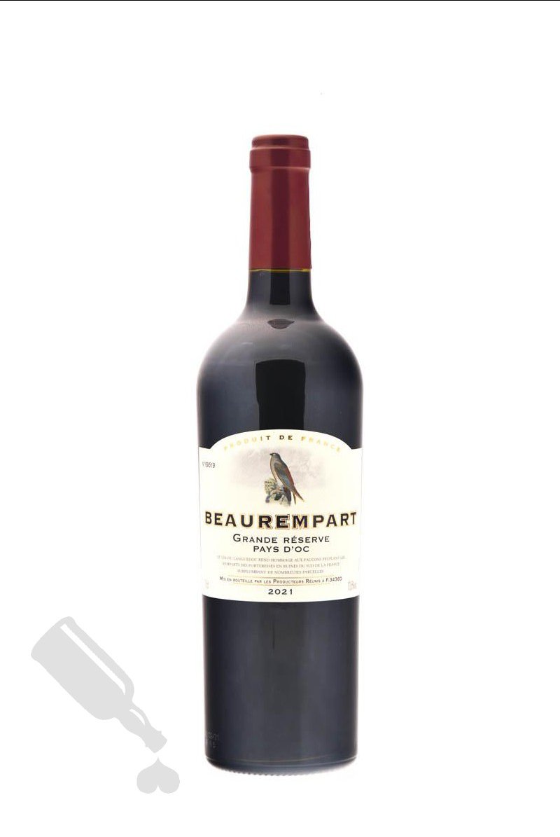 Rượu vang đỏ chát Beaurempart Pays D'oc 13,5% Pháp 750ml