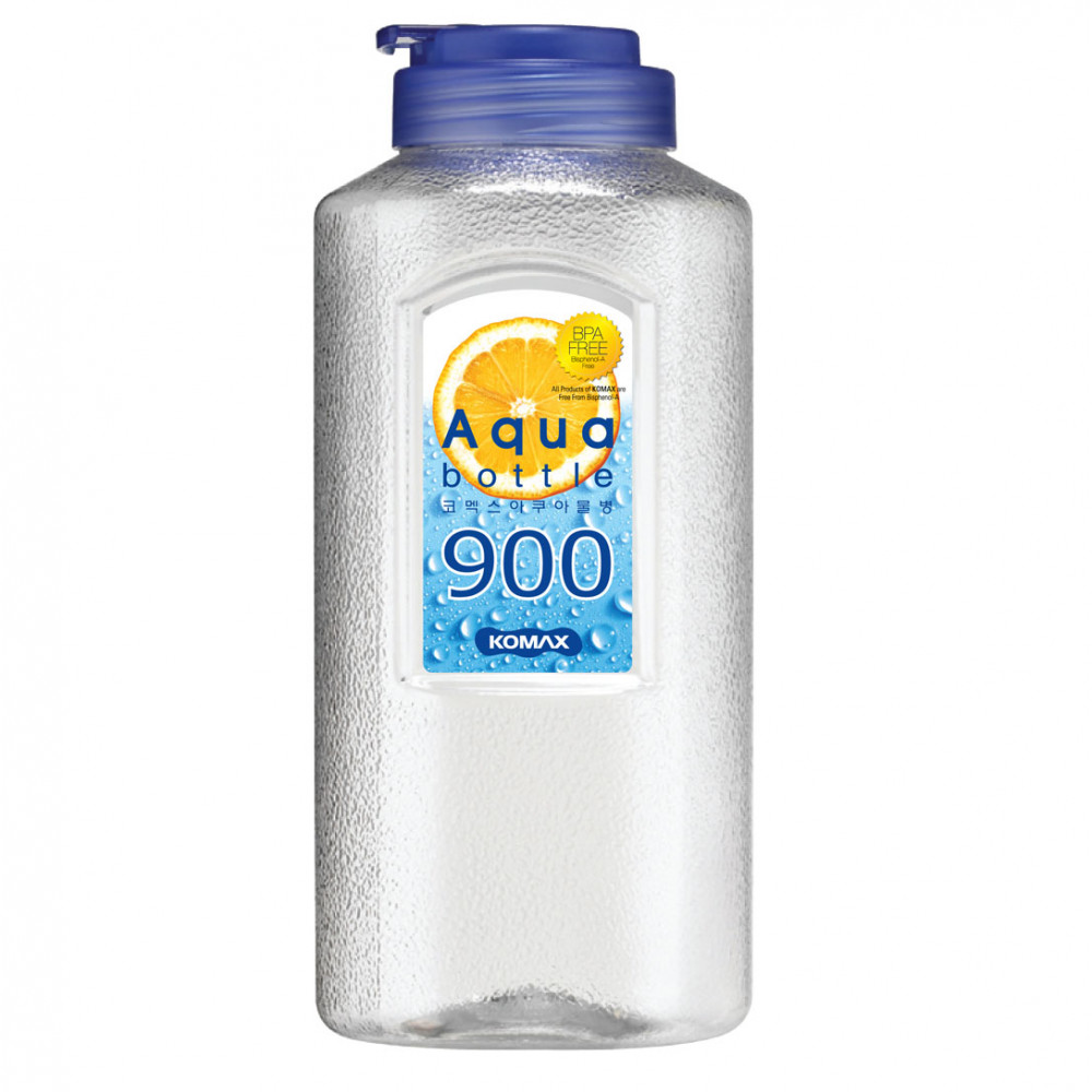 Bình nước nhựa Aqua Komax 900ml Hàn Quốc