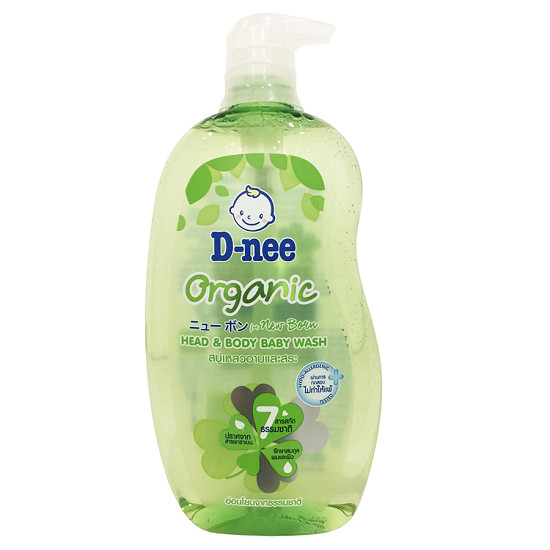 Sữa tắm gội Dnee Organic nha đam 380ml Thái Lan