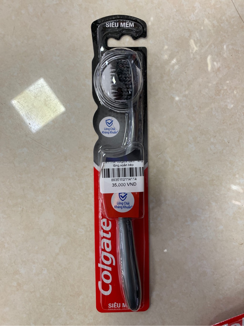 Bàn chải colgate đánh răng lông xoắn kép