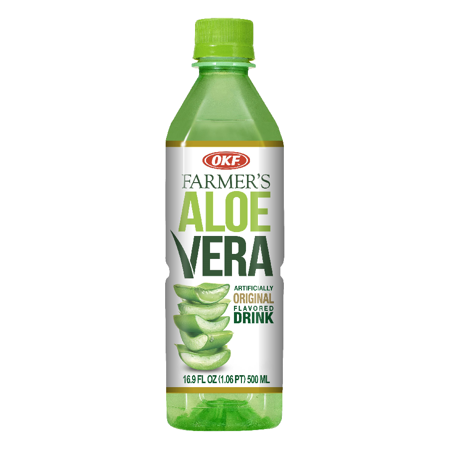 Nước uống nha đam nguyên chất OKF Hàn Quốc 500ml