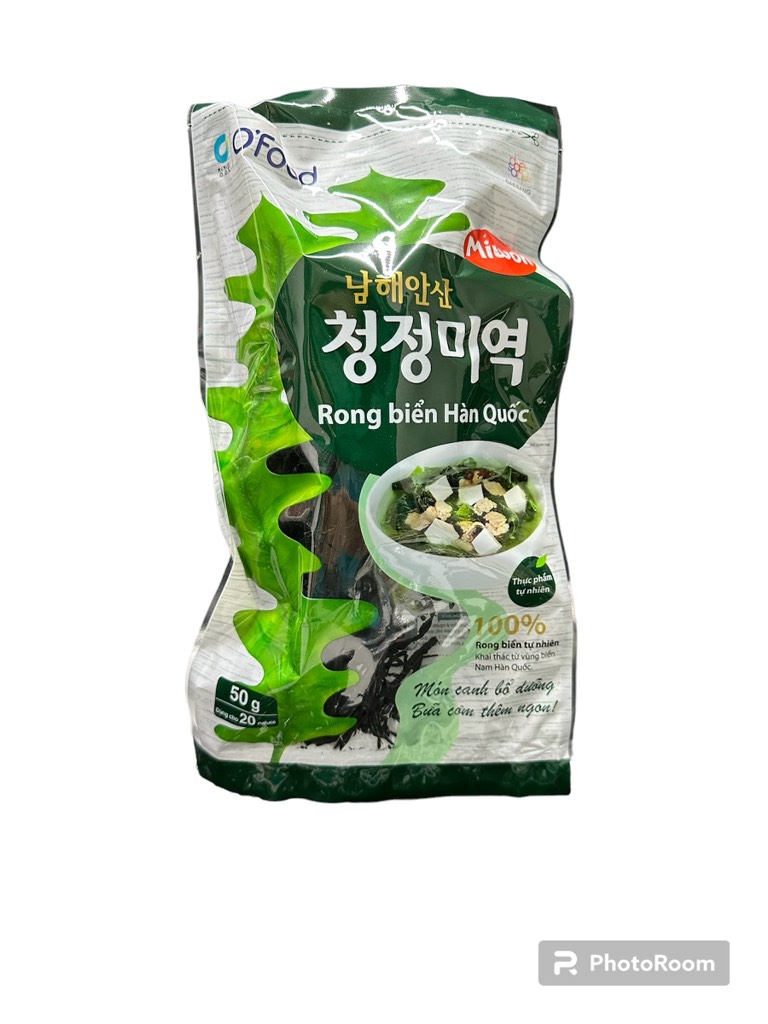 Rong biển khô nấu canh Hàn Quốc O'Food 50g