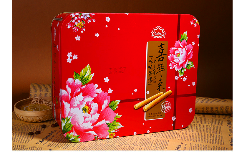 Bánh quế cuộn trứng Serena Đài Loan 384g